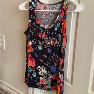 Floral tank top